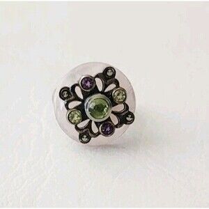 STAXX INTERCHANGEABLE  Ring Sterling Silver 1 Ring 1 Set Only SIZE 7